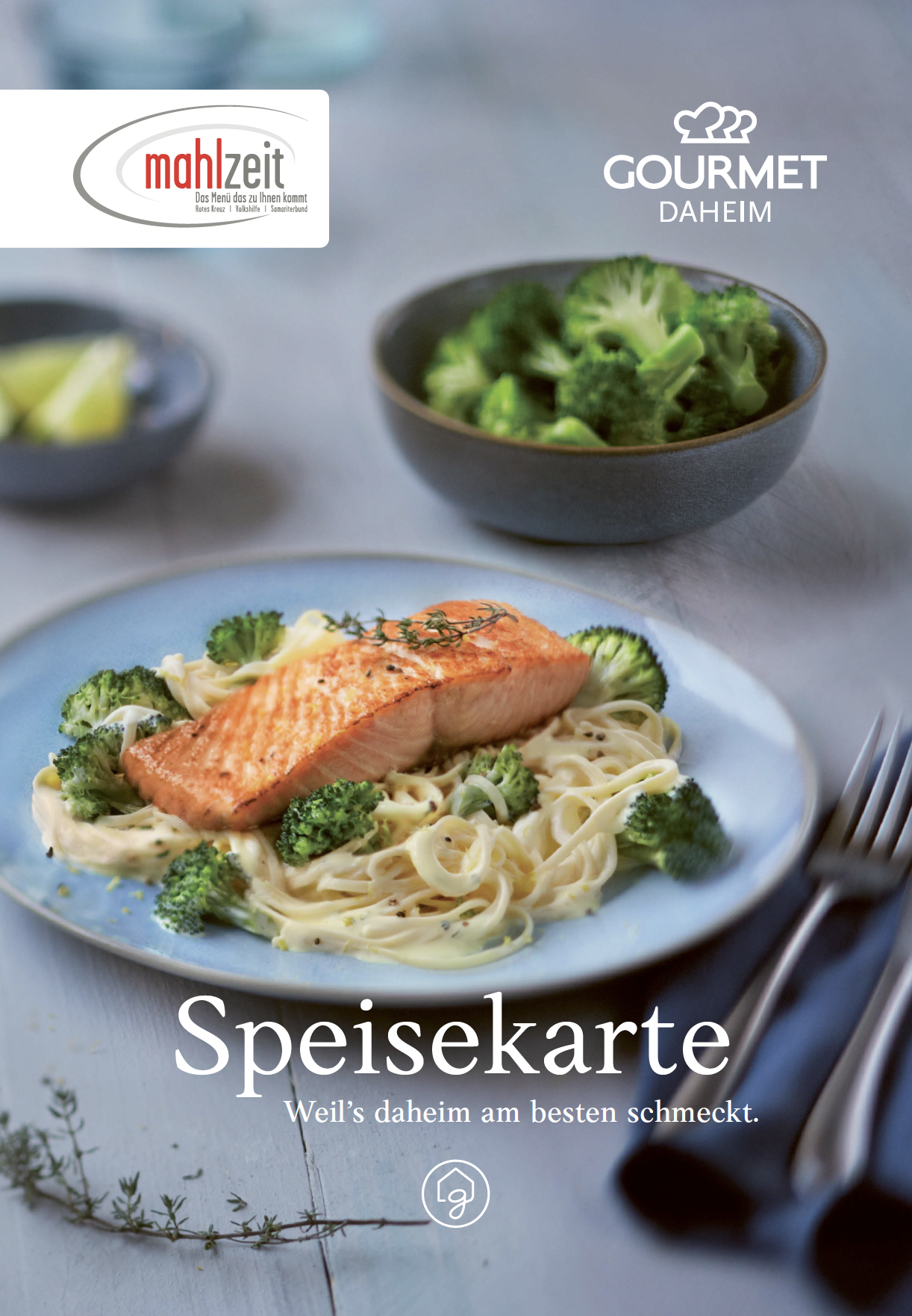 Speisekarte mahlzeit